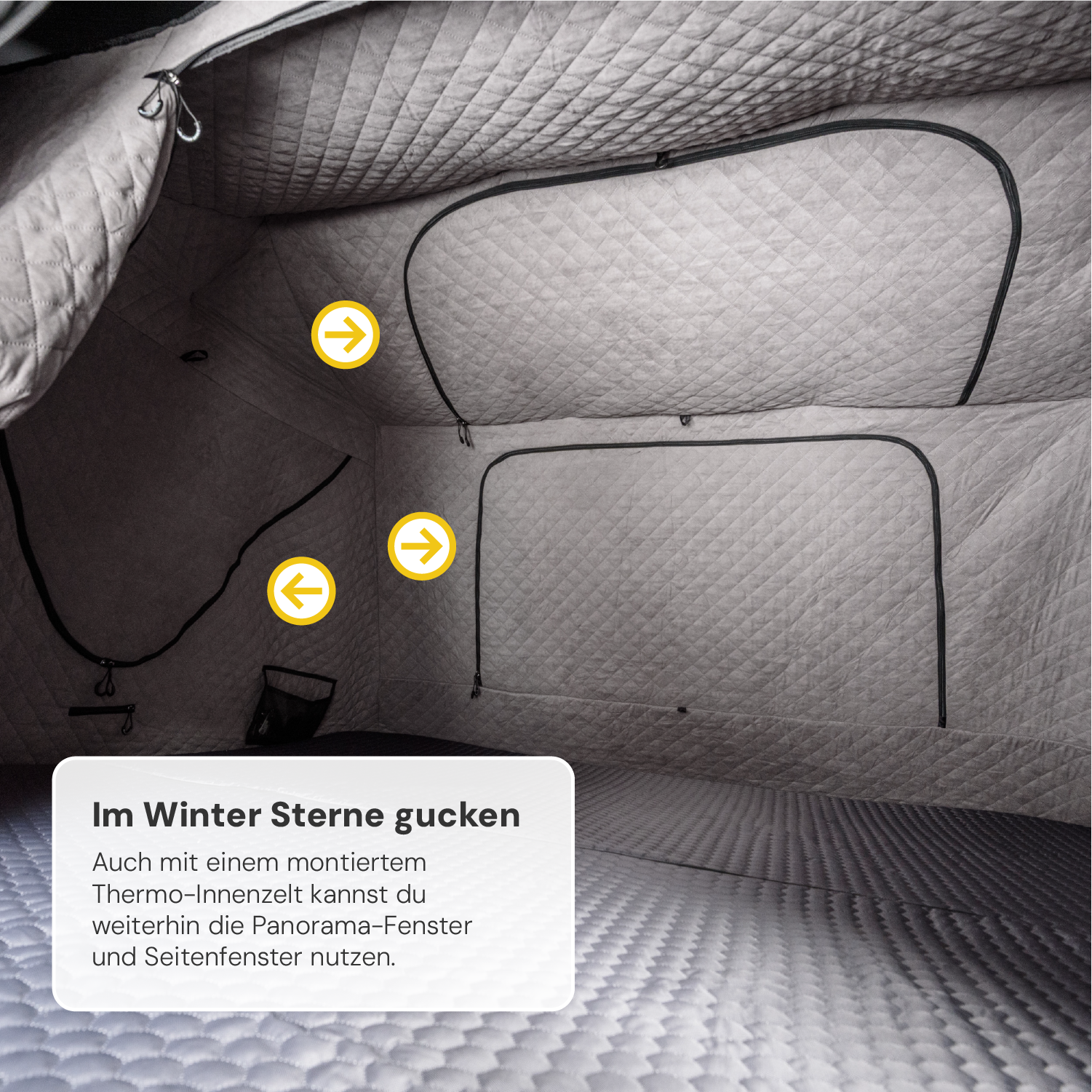 Thermo Innenzelt Roof Space – Bild 7